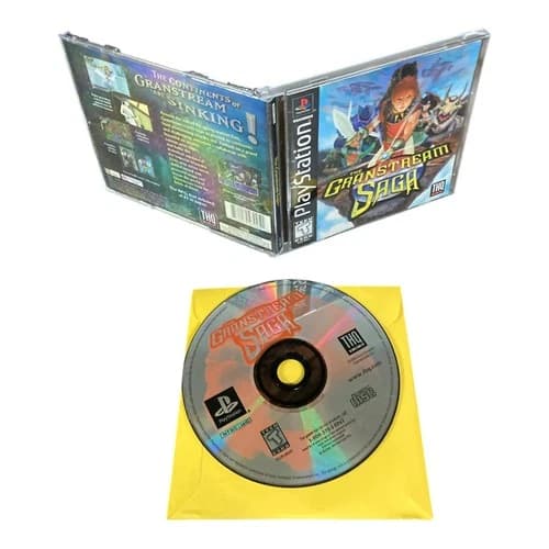 Sony PlayStation 1 PS1 CIB COMPLETE TESTED The Granstream Saga