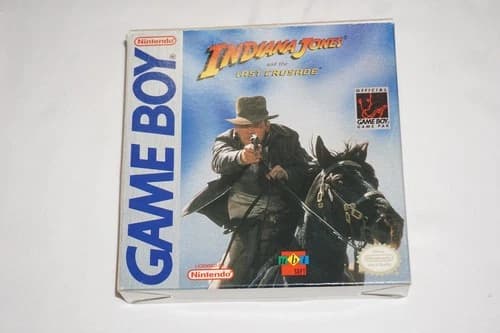 Indiana Jones Last Crusade (Nintendo Game Boy) Complete in Box w/ Reg CIB