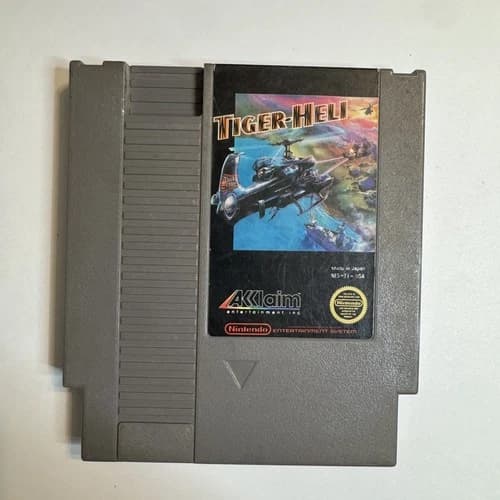 Tiger-Heli Cartridge Only - Nintendo NES - Tested & WORKS