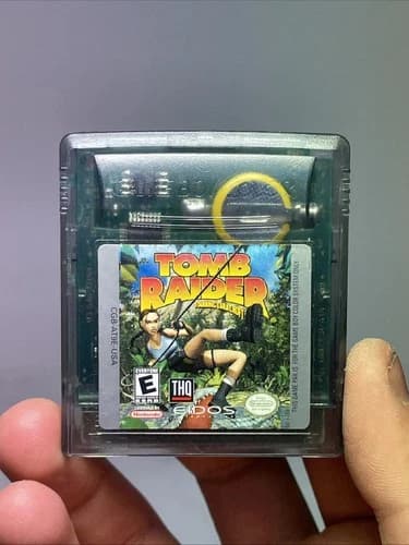 Tomb Raider: Starring Lara Croft (Nintendo Game Boy Color) Authentic - TESTED