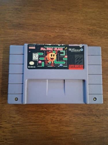 Ms. Pac-Man (Super Nintendo SNES, 1996)