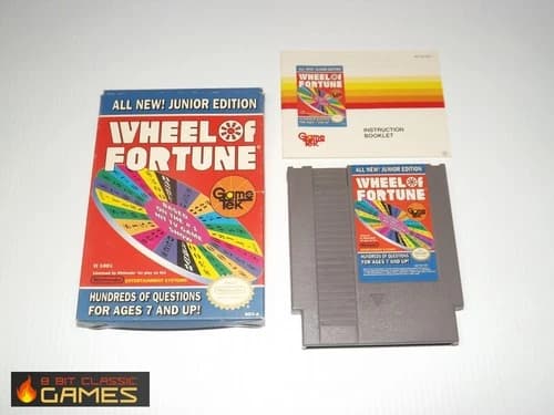 Wheel of Fortune - COMPLETE - NINTENDO NES - FAST SHIPPING! 44a