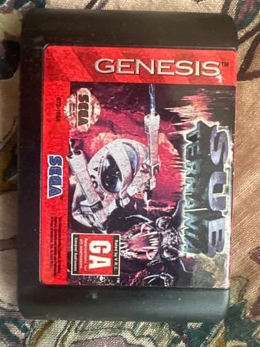 Sub Terrania (Sega Genesis, 1994)