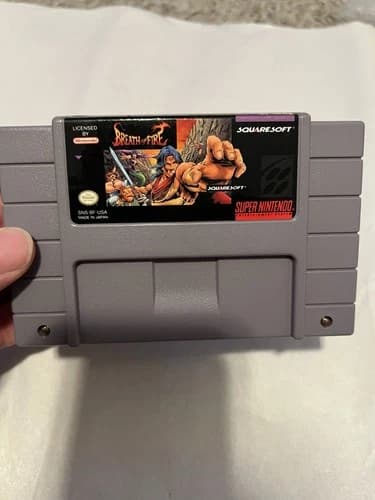 Breath of Fire (SNES) AUTHENTIC & TESTED WORKING Cartridge Only