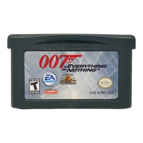 007 Everything or Nothing (Game Boy Advance GBA, 2003) GBA Authentic