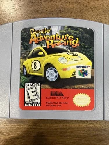 Beetle Adventure Racing Nintendo 64 N64 Game Cartridge USA Authentic