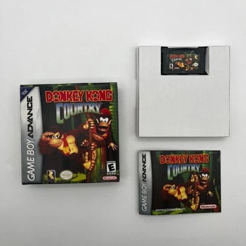 Donkey Kong Country Game Boy Advance Authentic Tested Complete CIB