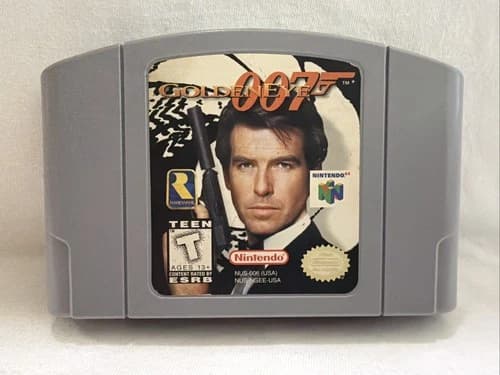 GoldenEye 007 (Nintendo 64, 1997) N64 Authentic