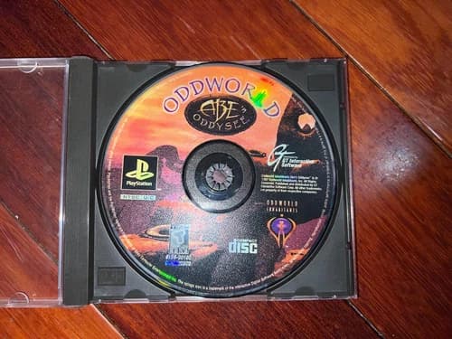 Sony PlayStation 1 PS1 Disc Only TESTED Oddworld: Abe's Oddysee Tested