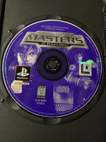 Star Wars Masters of Teras Kasi PlayStation One Perfect Resurfaced Disk Only