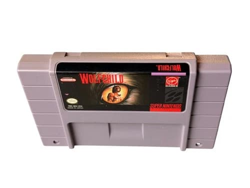 Wolfchild (Super Nintendo SNES, 1993) Authentic