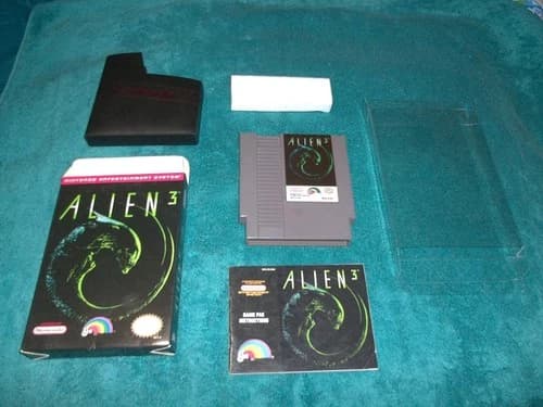 Alien 3 Nintendo Entertainment System, 1993 CIB NES Authentic Tested, Must See!