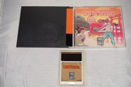 China Warrior (Turbo Grafx 16 tg16) Complete in Case Turbografx