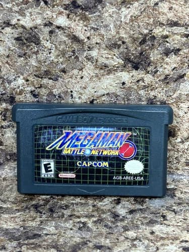 Mega Man Battle Network Nintendo Game Boy Advance Authentic Tested GBA Cartridge