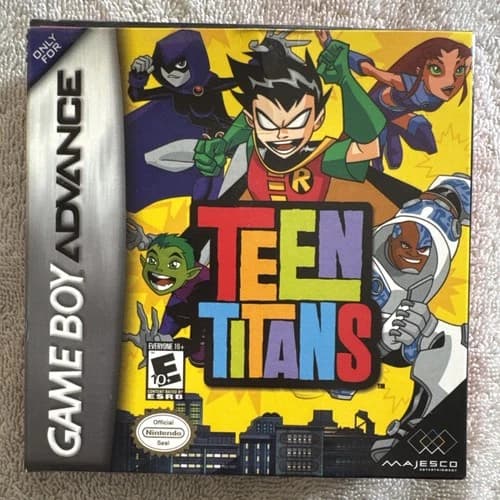 Teen Titans Gameboy Advance GBA **CiB** Great Condition