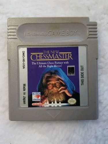 The New Chessmaster (Nintendo Game Boy, 1992) Tested In GAMEBOY