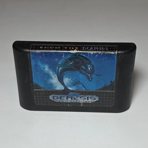 Ecco The Dolphin Sega Genesis - Tested And working - Cartridge Only