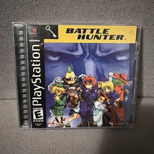 Battle Hunter Sony PlayStation 1, 2001, Complete with Manual