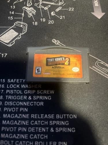 TONY HAWK'S UNDERGROUND 2 Game Boy Advance 2001 GBA GAME CARTRIDGE ONLY