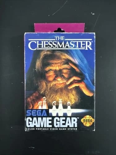 The Chessmaster Sega Game Gear CIB Complete Manuals NEW OLD STOCK Excellent