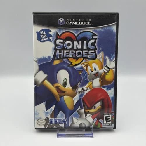 Sonic Heroes, Black Label (Nintendo GameCube) Complete Game w/ Reg | Refurbished