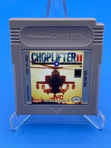 Choplifter II 2 (Nintendo Game Boy, 1991) Genuine OEM Authentic Tested Loose