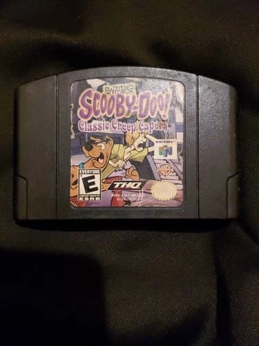 Scooby-Doo! Classic Creep Capers Nintendo 64 N64 Game