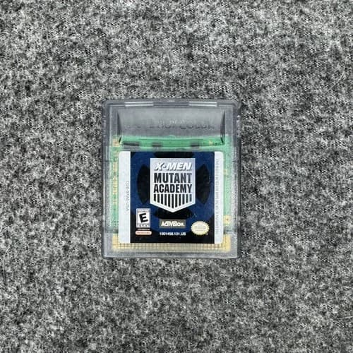 X-Men Mutant Academy Nintendo Game Boy Color GBC Authentic Game Tested & Working