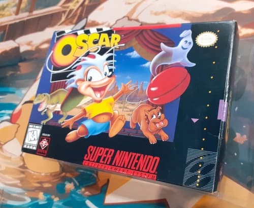 Oscar Super Nintendo NTSC/US Complete Original 100% Snes