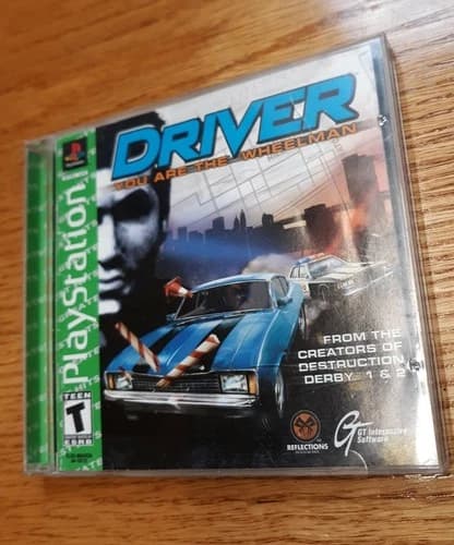 Driver You Are The Wheelman Sony PlayStation 1 PS1 Greatest Hits CIB Works