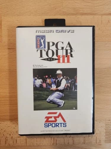 PGA Tour Golf III - SEGA Mega Drive - Original Box Complete
