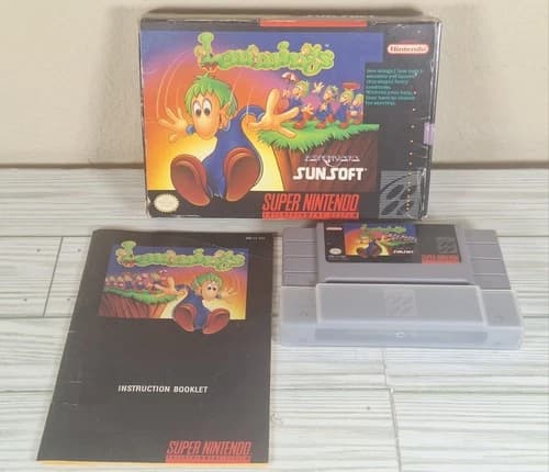 Lemmings (Super Nintendo Entertainment System, 1992)