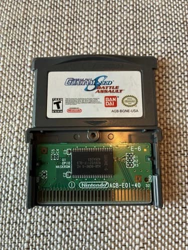 Mobile Suit GUNDAM Seed Battle Assault [GBA, AUTHENTIC, GENUINE, TESTED ]
