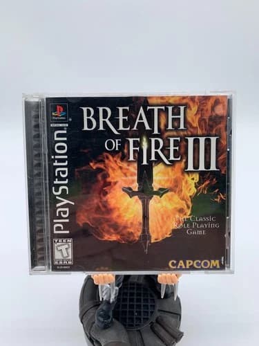 Breath of Fire III -Sony PlayStation 1 (1998) Tested & Working - Complete