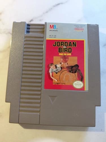 Jordan vs. Bird: One-on-One (Nintendo NES, 1989) Game Cartridge Only - Tested