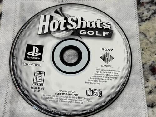 Hot Shots Golf - Loose Sony PS1 Playstation 1 Disc Only NO TRACKING