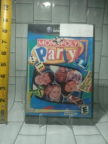 Monopoly Party (Nintendo GameCube, 2002) CIB - TESTED - Free Shipping