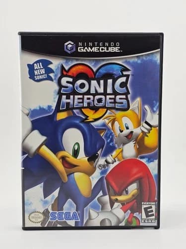 Nintendo Gamecube Sonic Heroes CIB Cleaned & Tested