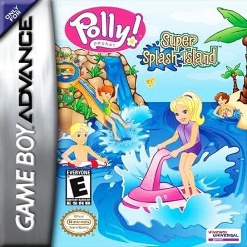 Polly Pocket Super Splash Island - Game Boy Advance GBA Game