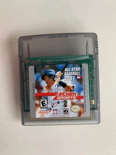 All-Star Baseball 2001 GameBoy Color Nintendo GBC