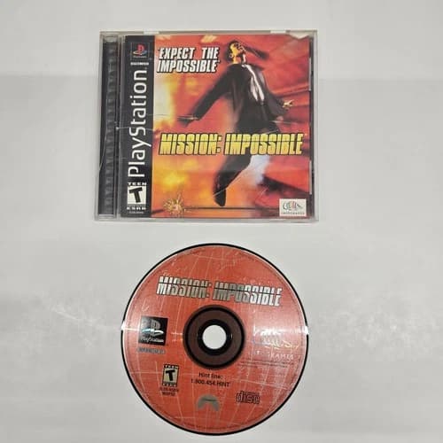 Mission: Impossible (Sony PlayStation 1, 1999) PS1 Tested and Working CIB