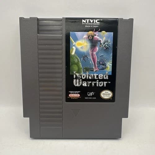Isolated Warrior Nintendo NES 1991 Game Cartridge