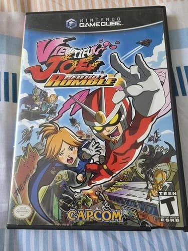 Viewtiful Joe Red Hot Rumble GameCube Capcom Tested Complete CIB Great Condition