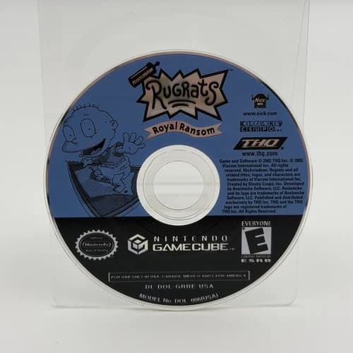 Rugrats: Royal Ransom (Nintendo GameCube, 2002) Disc Only