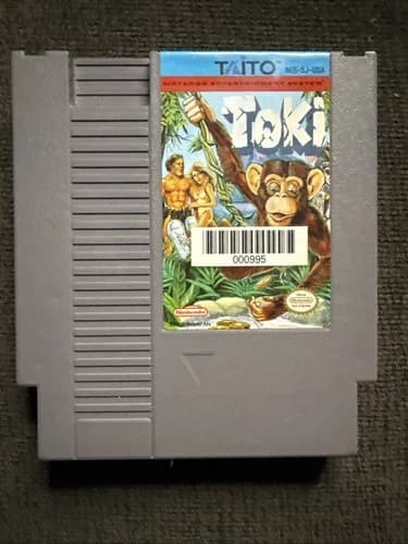 Toki (Nintendo Entertainment System, NES 1991) Authentic