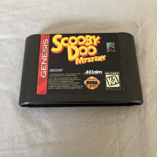 Scooby-Doo Mystery (Sega Genesis) Authentic Cart Only Tested Fast Shipping