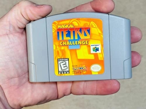 Magical Tetris Challenge (Nintendo 64, N64) Game - Authentic - Tested