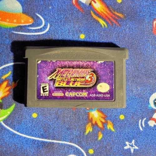 Mega Man Battle Network 3 Blue Version - Nintendo Game Boy Advance GBA Authentic