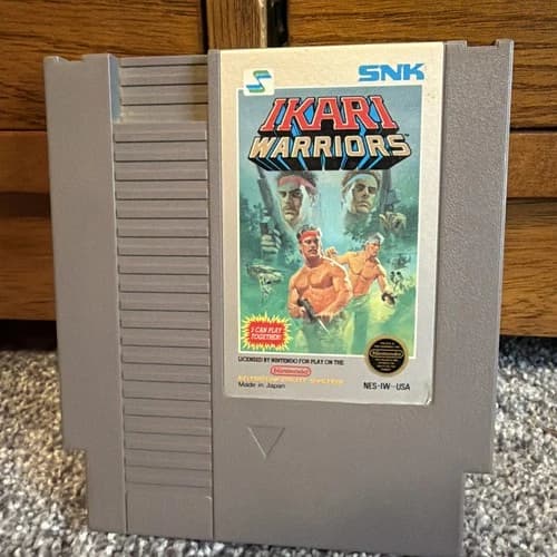 Ikari Warriors (Nintendo NES, 1987) Cartridge Only - Authentic - Tested/Working