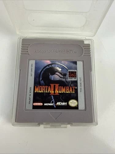 Mortal Kombat (Nintendo GameBoy, 1993) Clean And Tested